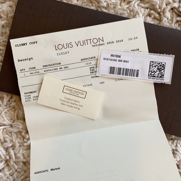 ćSOLDćLouis Vuitton Montaigne MM - Picture 11 of 14